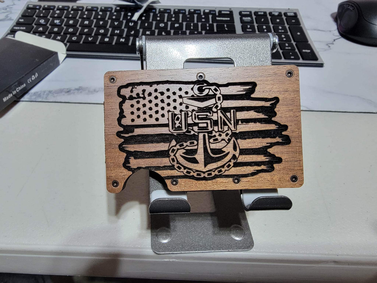 Laser Engraved Wallet